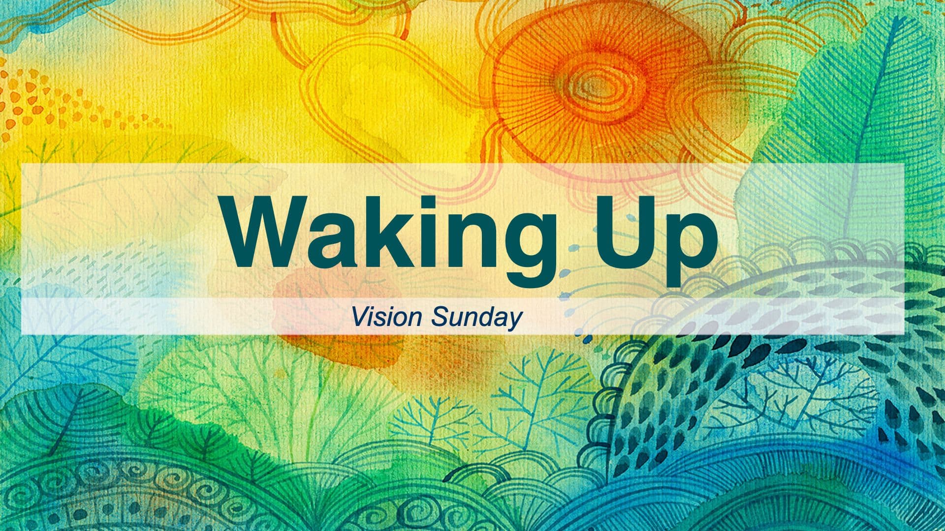 Waking Up: Our Vision